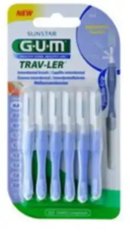 De Online Drogist GUM Trav-Ler Rager 0.6 6ST aanbieding