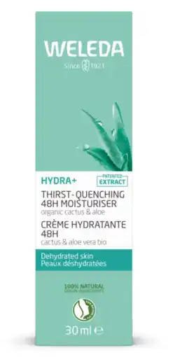 De Online Drogist Weleda Hydraterende Gezichtscrème Cactus & Aloe Vera 30ML aanbieding