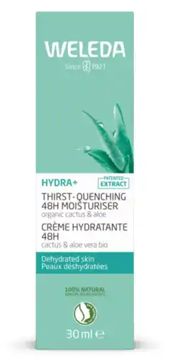 De Online Drogist Weleda Hydraterende Gezichtscrème Cactus & Aloe Vera 30ML aanbieding
