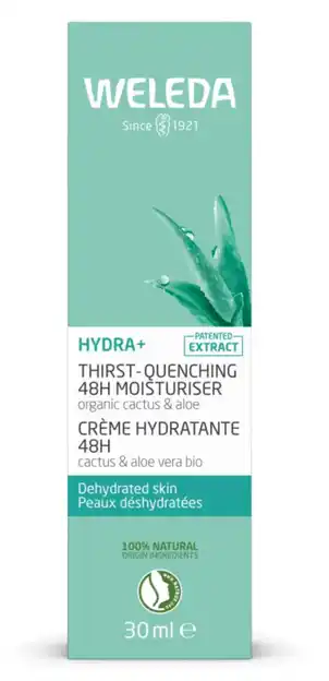De Online Drogist Weleda Hydraterende Gezichtscrème Cactus & Aloe Vera 30ML aanbieding