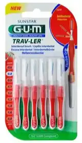 De Online Drogist GUM Trav-Ler Rager 0.8 6ST aanbieding