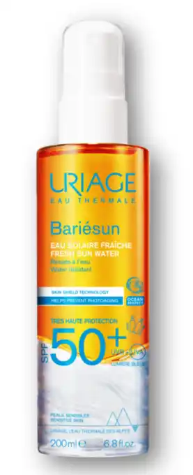 De Online Drogist Uriage Bariésun Fresh Sunwater SPF50 200ML aanbieding