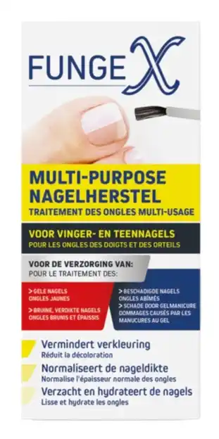 De Online Drogist FungeX Nagelherstel Kwastje 9ML aanbieding