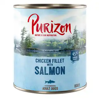 Zooplus Purizon honden natvoer - Zalm met spinazie en kokos (6 x 800 g) aanbieding