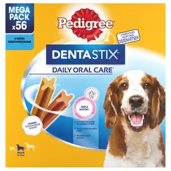 Pets Place Pedigree Dentastix Medium Multipack 56-Pack - Hondensnacks - 1.44 g 56 stuks aanbieding