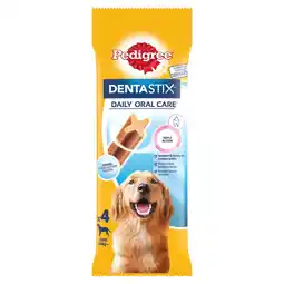 Pets Place Pedigree Dentastix Maxi Single 4-Pack - Hondensnacks - 154 g 4 stuks aanbieding