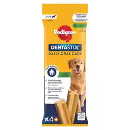 Pets Place Pedigree Dentastix Maxi Single 4-Pack - Hondensnacks - 154 g 4 stuks aanbieding