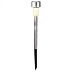 Pets Place Lumineo Solar Stake Light - Tuinverlichting - Ø5x24 cm Rvs aanbieding