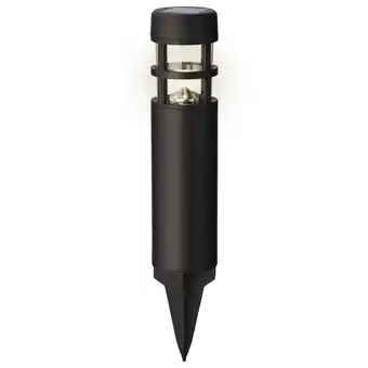 Pets Place Lumineo Solar Pilaar - Staande Buitenlamp - Ø7x28 cm Zwart aanbieding