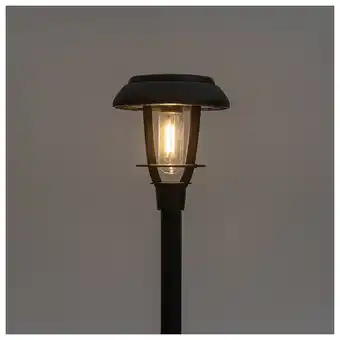 Pets Place Anna's Collection Solar Lantaarn Op Steker - Staande Buitenlamp - 41 cm Zwart aanbieding