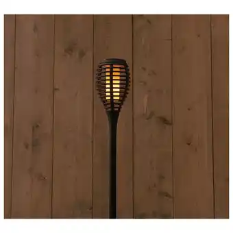 Pets Place Anna's Collection Solar Fakkel Vlameffect - Verlichting - Zwart aanbieding