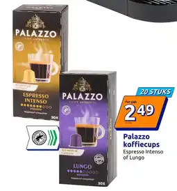 Action Palazzo koffiecups aanbieding