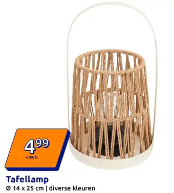 Action Tafellamp aanbieding