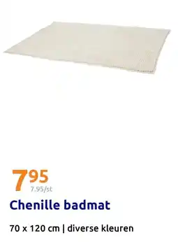 Action Chenille badmat aanbieding