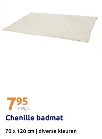 Action Chenille badmat aanbieding