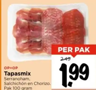 Vomar Voordeelmarkt Tapasmix aanbieding