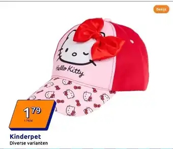 Action Kinderpet aanbieding
