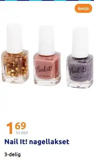 Action Nail It! nagellakset aanbieding