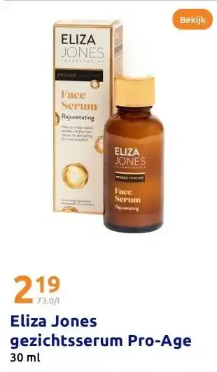 Action Eliza Jones gezichtsserum Pro-Age aanbieding
