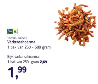 Van Hoeckel Varkensshoarma aanbieding