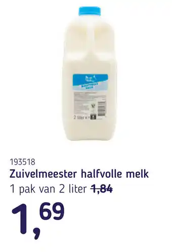 Van Hoeckel Zuivelmeester halfvolle melk aanbieding