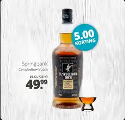 Mitra Springbank Campbeltown Loch aanbieding