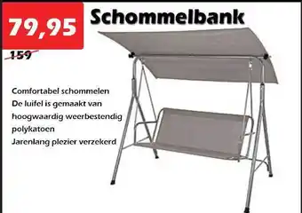 iTEK Schommelbank aanbieding