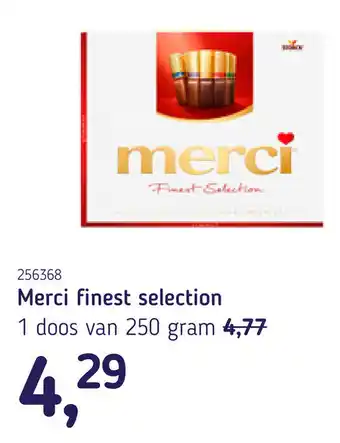 Van Hoeckel Merci finest selection aanbieding