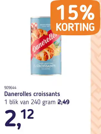 Van Hoeckel Danerolles croissants aanbieding