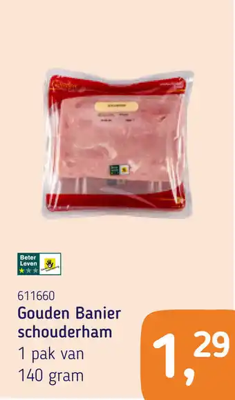 Van Hoeckel Gouden Banier schouderham aanbieding