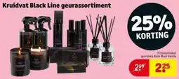 Kruidvat Kruidvat Black Line geurassortiment aanbieding