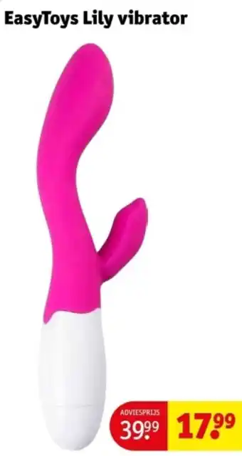 Kruidvat EasyToys Lily vibrator aanbieding