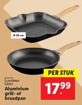 Lidl Aluminium grill of braadpan aanbieding