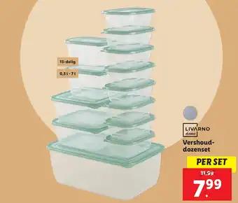 Lidl Vershoud dozenset aanbieding