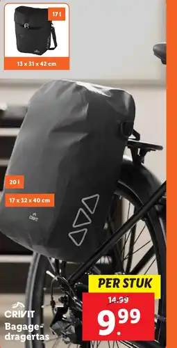 Lidl CRIVIT Bagage dragertas aanbieding
