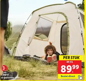 Lidl CRIVIT 6 persoons tent aanbieding