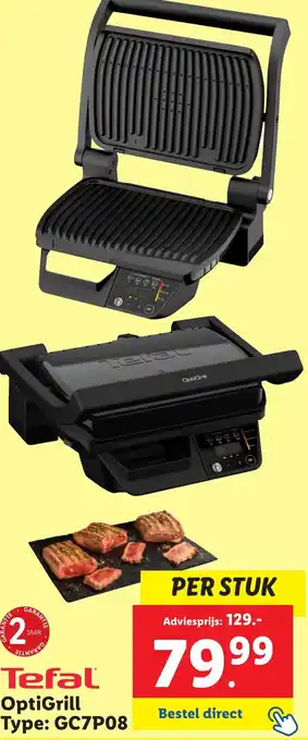 Lidl Tefal OptiGrill aanbieding