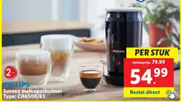 Lidl Senseo melkopschuimer aanbieding