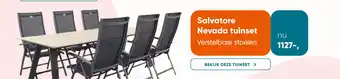 Van der Garde tuinmeubelen Salvatore Nevada tuinset aanbieding