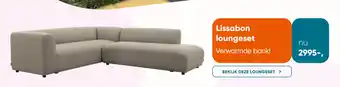 Van der Garde tuinmeubelen Lissabon loungeset aanbieding
