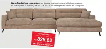 Woonsquare Woonlandschap Leonardo aanbieding