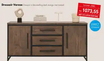 Woonsquare Dressoir Varese aanbieding
