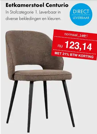 Woonsquare Eetkamerstoel Centurio aanbieding
