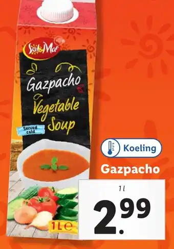 Lidl Gazpacho aanbieding