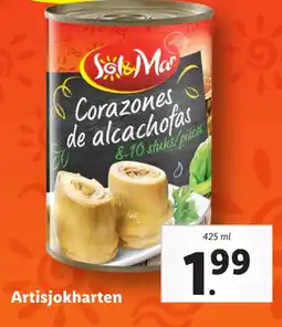 Lidl Artisjokharten aanbieding