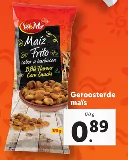 Lidl Geroosterde maïs aanbieding