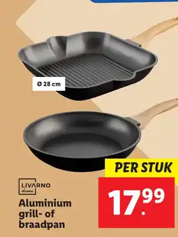 Lidl Aluminium grill of braadpan aanbieding