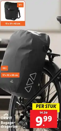 Lidl CRIVIT Bagage dragertas aanbieding