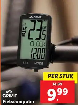 Lidl CRIVIT Fietscomputer aanbieding