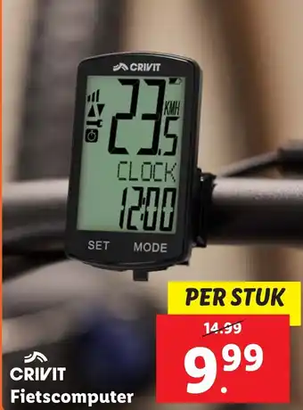 Lidl CRIVIT Fietscomputer aanbieding